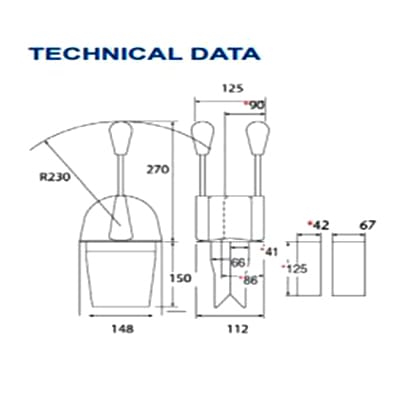 Top Mount Controls NB0124-00